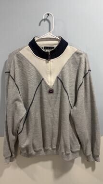 Vintage 90’s Blast Knit 1/4 Zip Pullover Size L